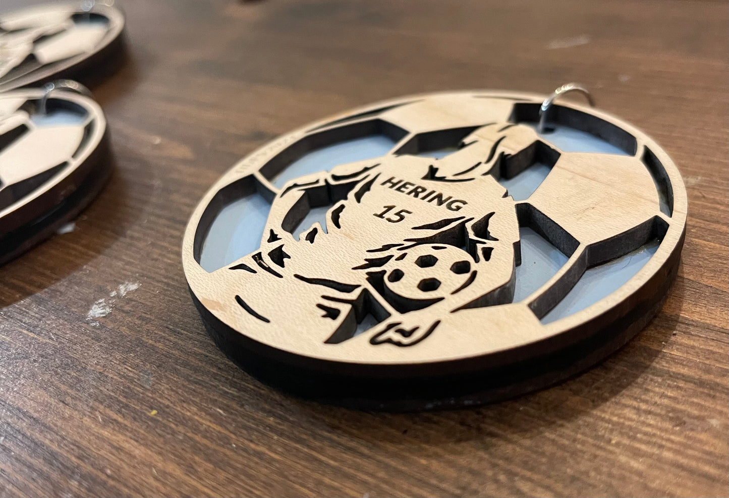 Personalized Soccer Bag Tag