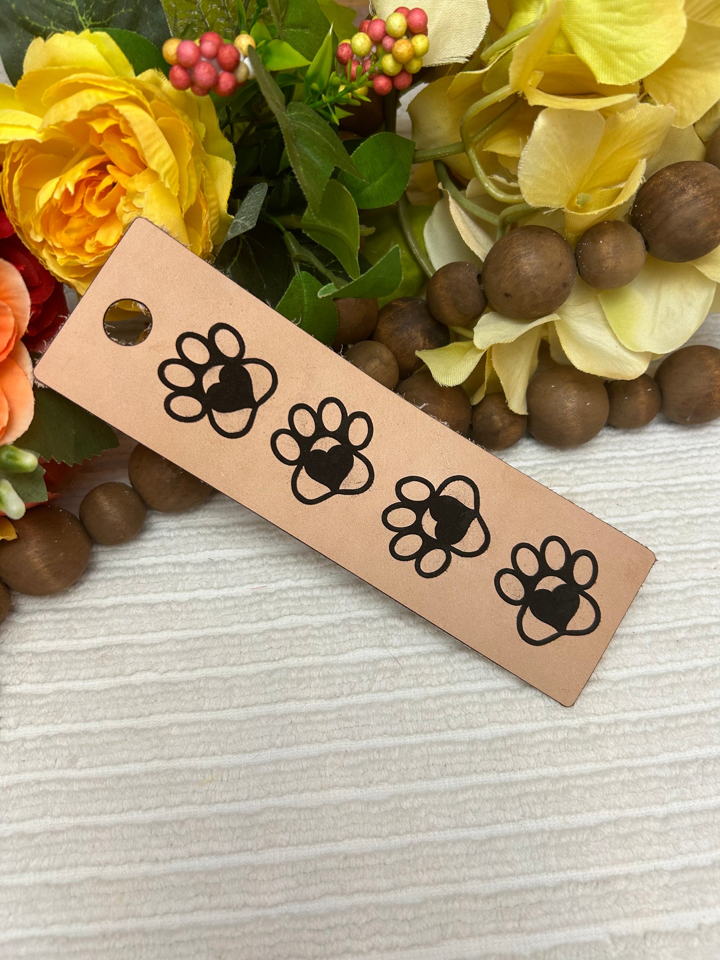 Dog Print Book Mark