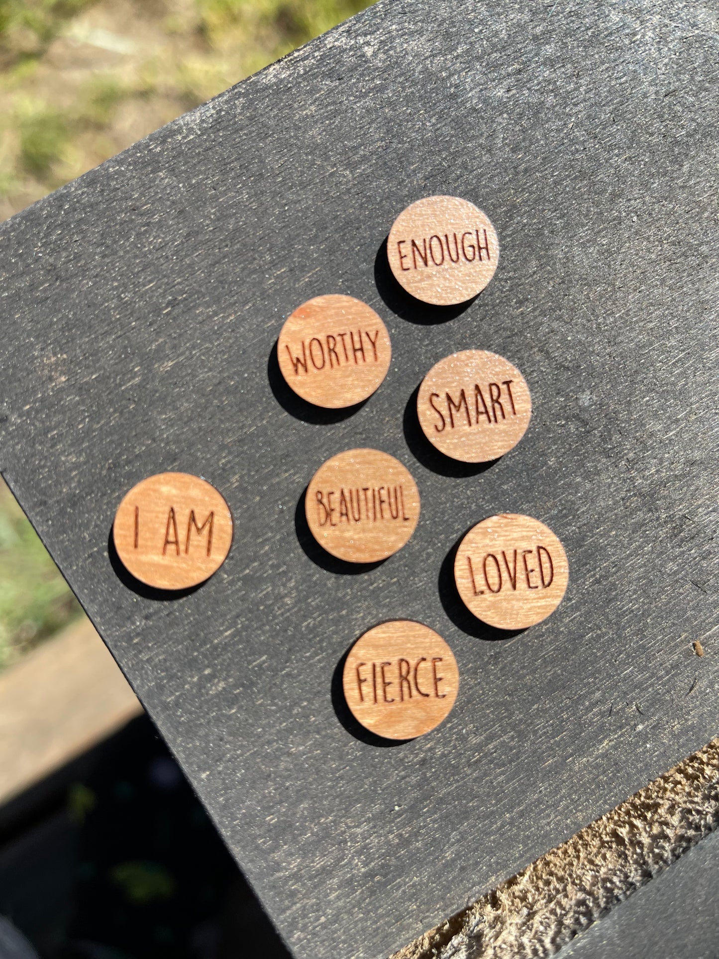 I Am Affirmation earrings