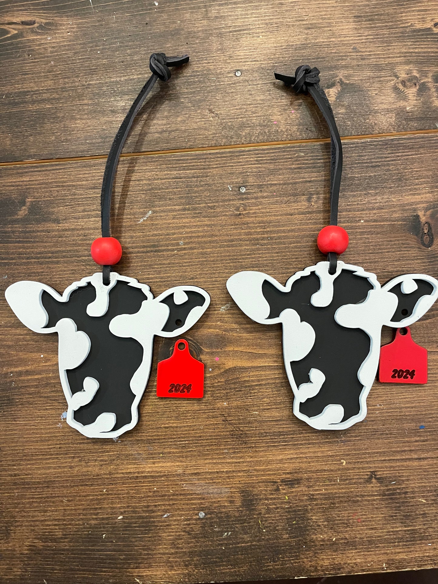 Cow ornament