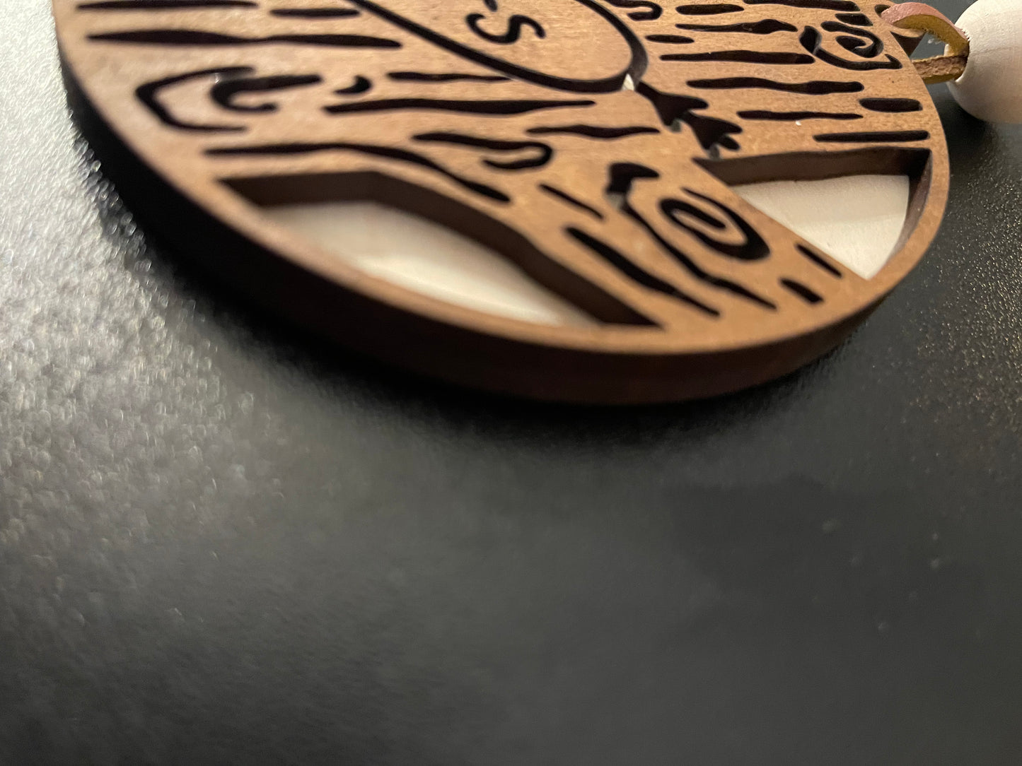 Carved Tree Ornament