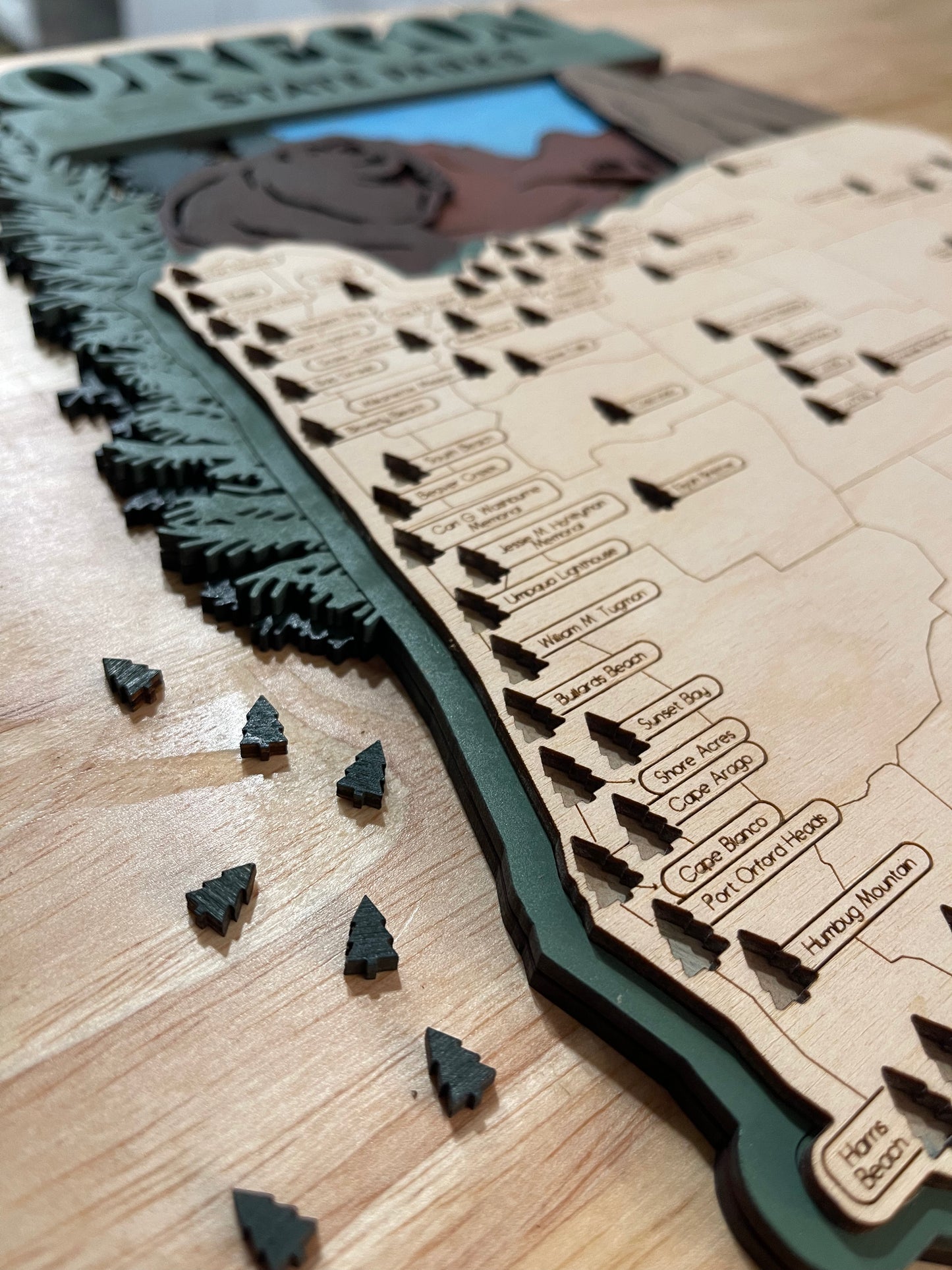 Oregon State Parks Map MDF