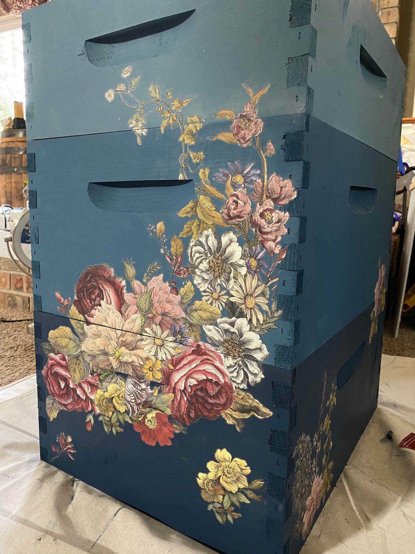 Custom Painted Hive