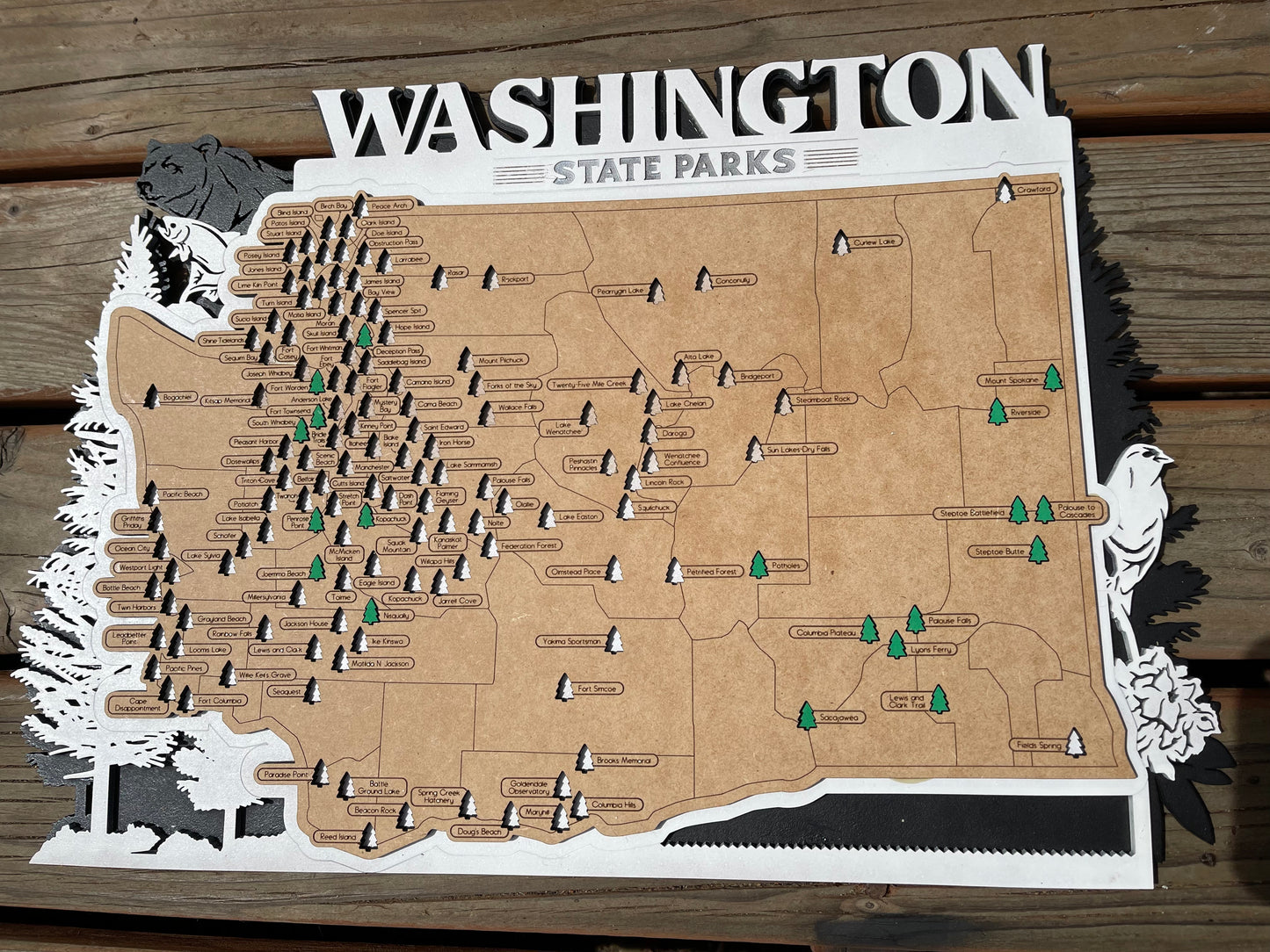 Washington State Parks Map