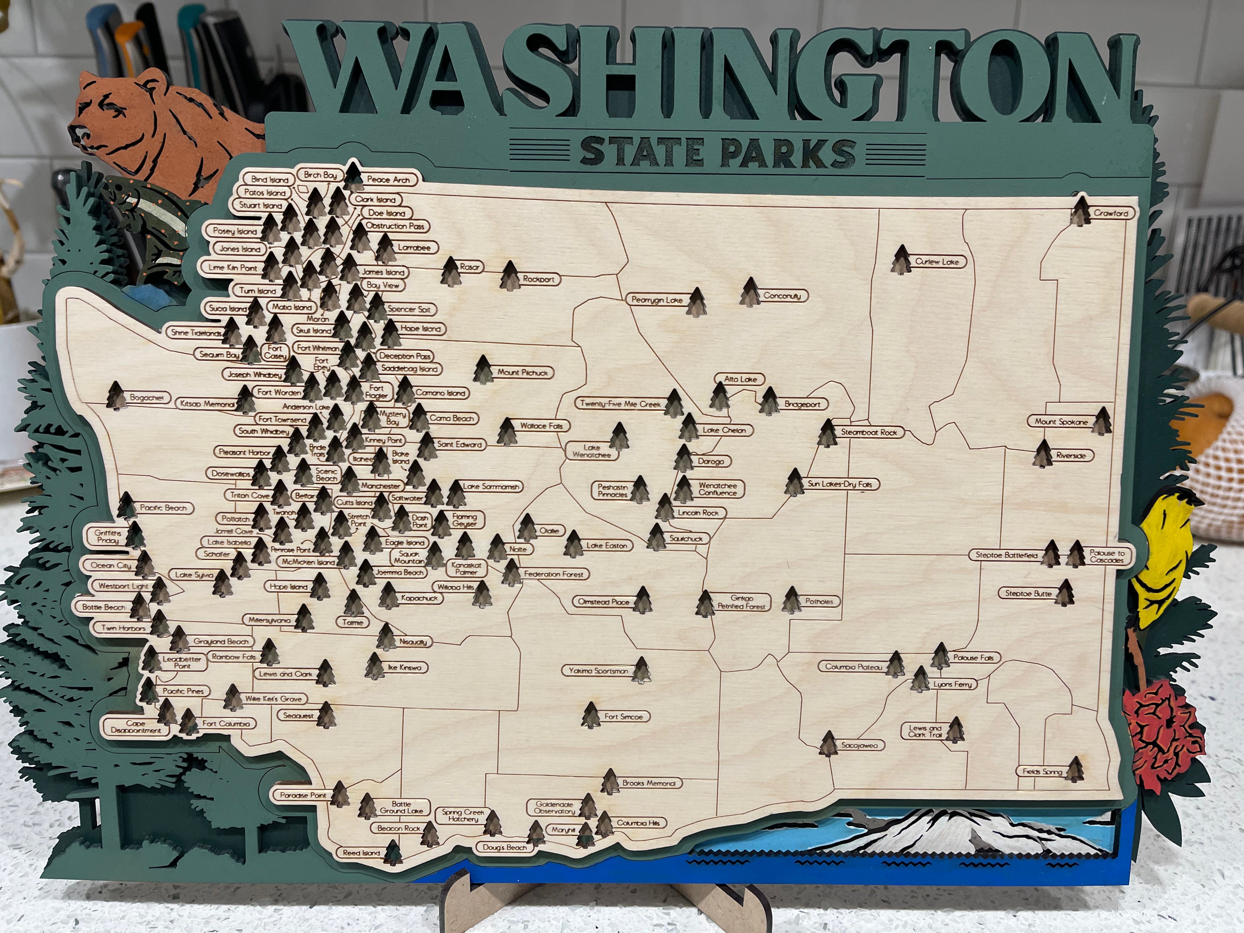 Washington State Parks Tracker Map – Deeply Rooted Farm, Apiary ...